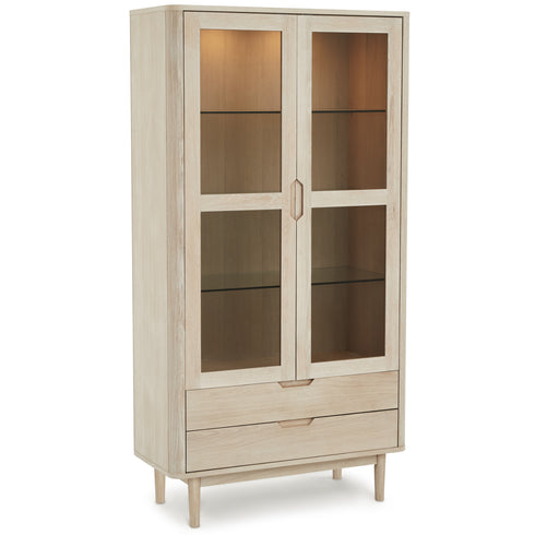 Display Cabinet Nyborg - White Oil